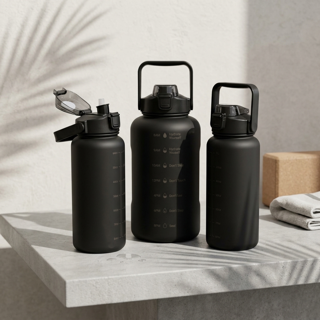 Lifestyle insulated bottle hydration